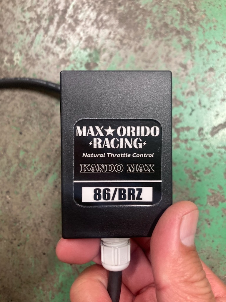 MAX ORIDO Racing 感度MAX ZN6 86 ZC6 BRZ　スロコン　スロットルコントローラー　電スロ　_画像2