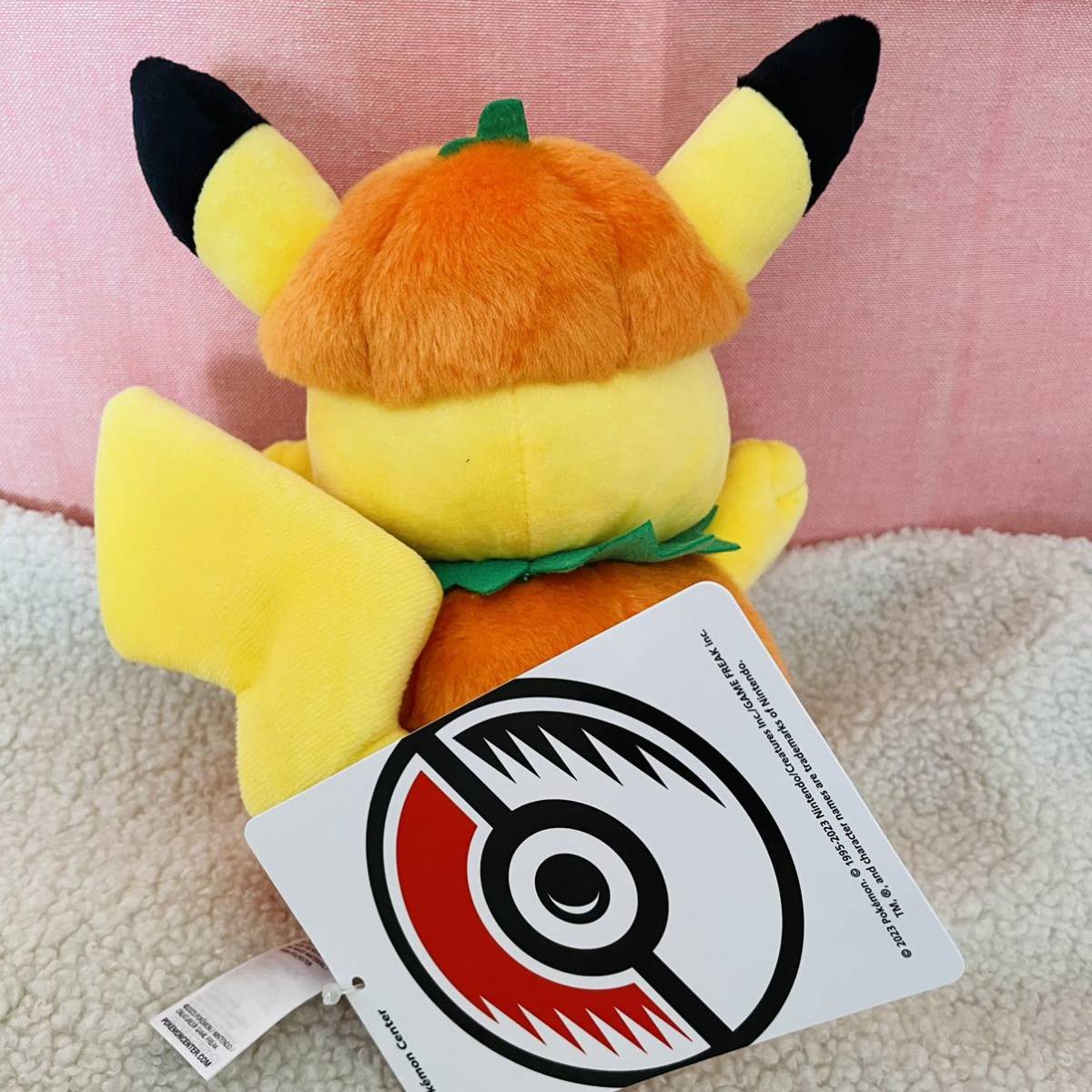 ハロウィン かぼちゃ ピカチュウ ぬいぐるみ ポケモン pokemon plash pokemon center original_画像2