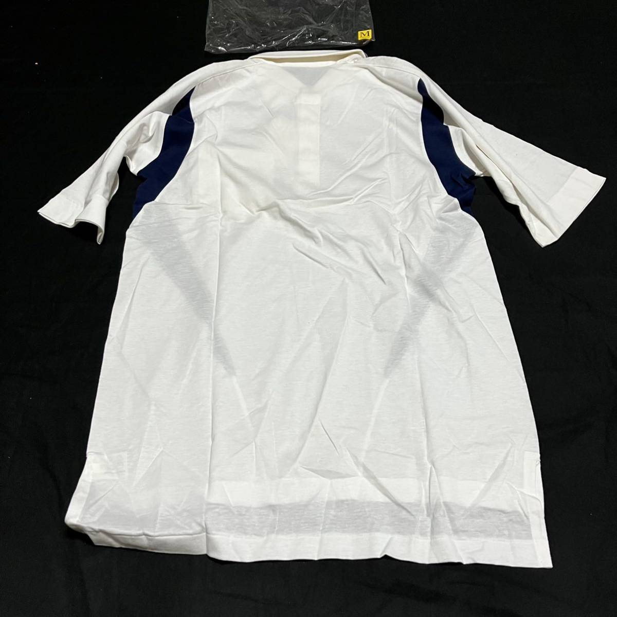 マンシングウェア　GM2517 Mサイズ 半袖　シャツ　襟付き　ゴルフ　日本正規品　当時物　新品、未使用_画像6