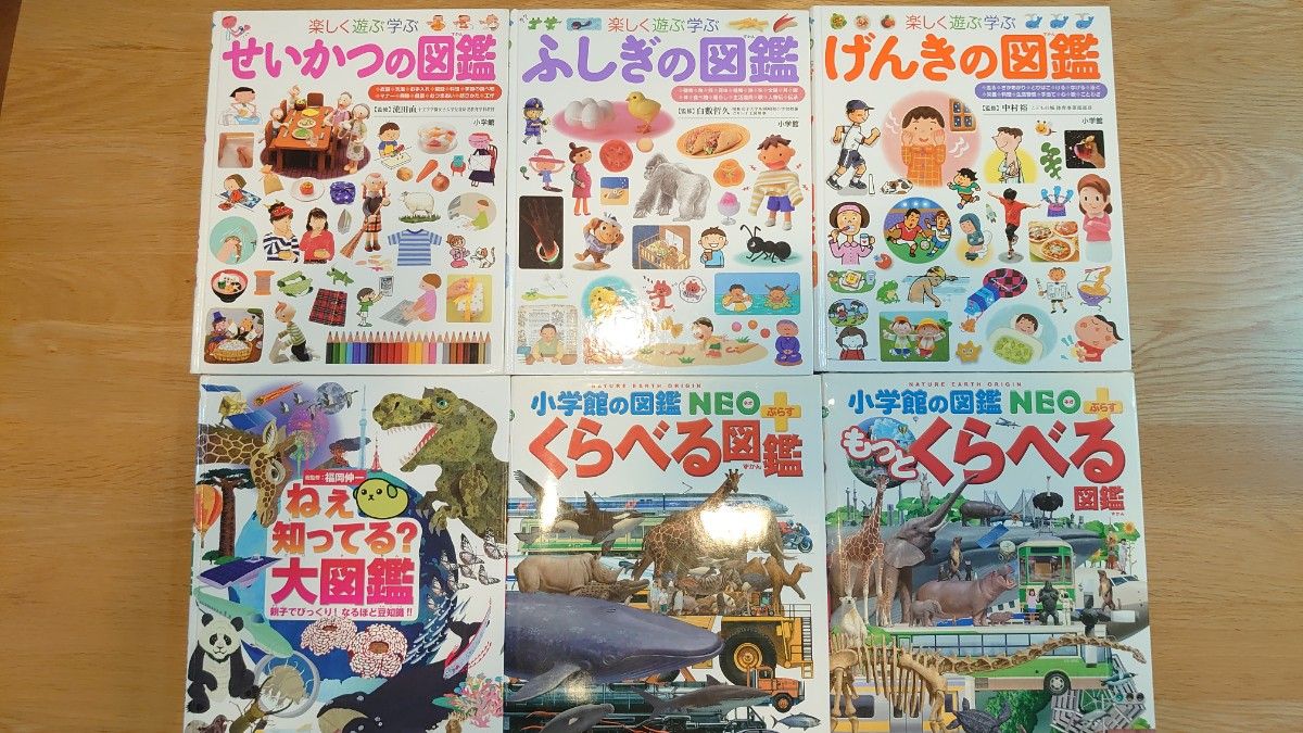 小学館の図鑑 6冊セット