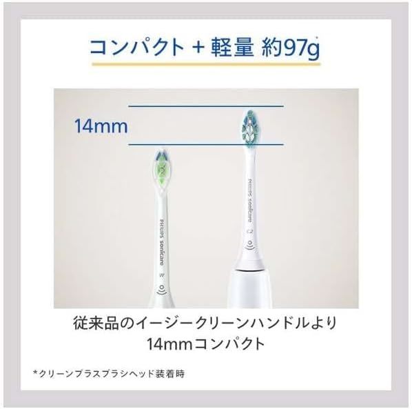 送料無料◆2個セット 新品保証付 フィリップス 電動歯ブラシ ソニッケアー 3100シリーズ【HX3672/23】ホワイト 振動式 PHILIPS_画像5