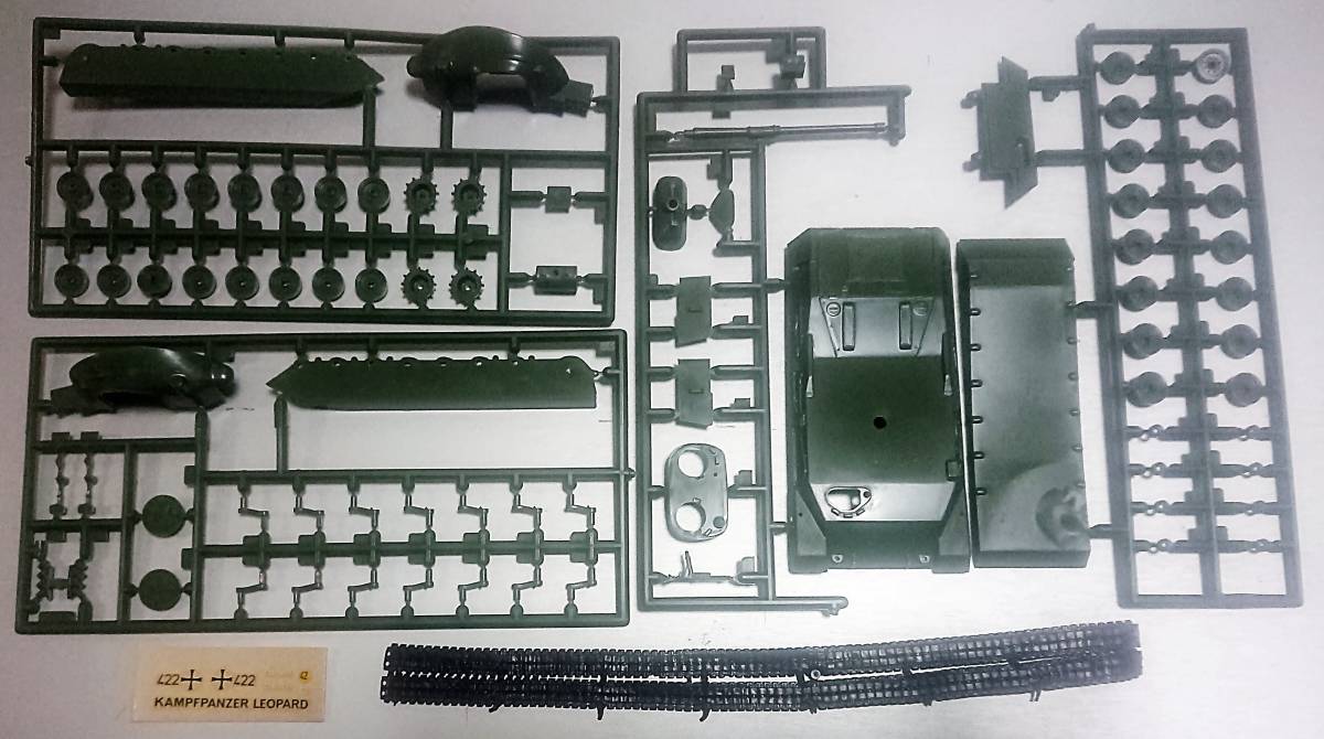 1970年代 エアフィックス LCMⅢ 戦車搭載 上陸用舟艇 M4 シャーマン 西ドイツ レオパルド セット AIRFIX 検索 mpc MATCHBOX マッチボックス_画像7