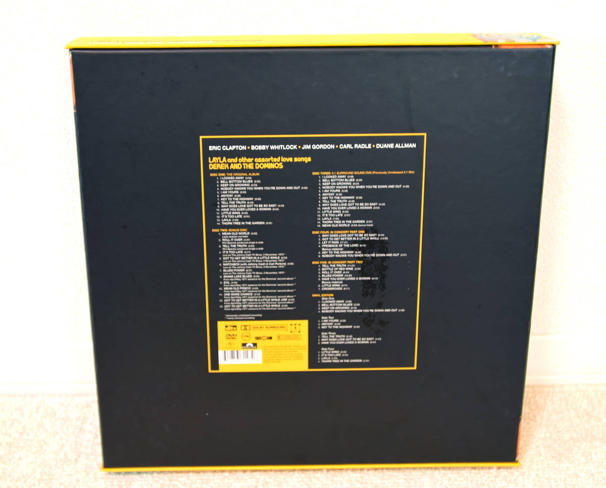デレク・アンド・ザ・ドミノス 『いとしのレイラ限定BOX』SHM-CD 40周年記念 SUPER DELUXE EDITION（日本盤）エリック・クラプトン _画像2
