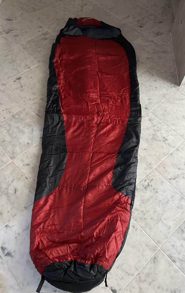Coleman 寝袋マミー型シュラフ　赤Ｌ(左開き) -20度対応　身長185㎝まで_画像5
