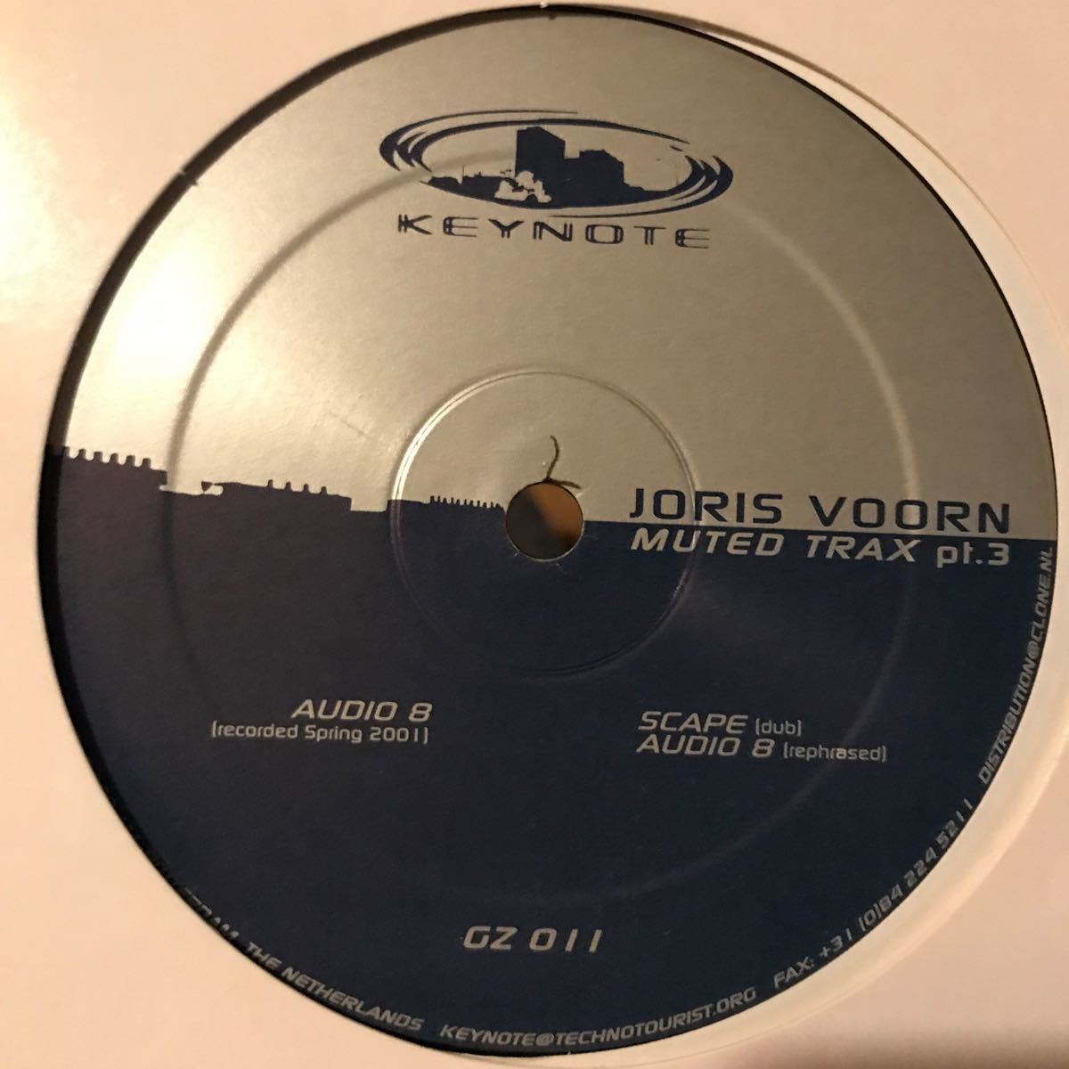 [ Joris Voorn - Muted Trax Part 3 - Keynote GZ 011 ]_画像1