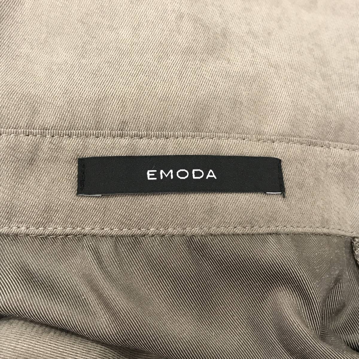 EMODA　エモダ　ビッグカラーシャツワンピース　Fサイズ　グレー　S5.2-288　USED_画像9