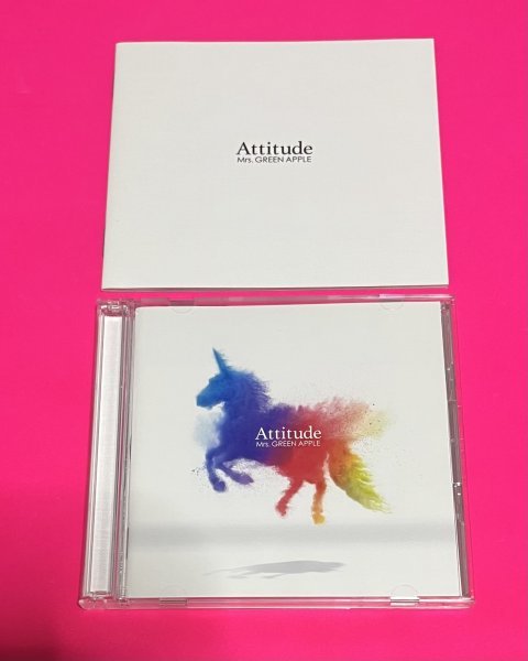 【美品】 Mrs. GREEN APPLE Attitude 初回限定盤 CD+DVD ミセスグリーンアップル 送料185円 #C252_画像2