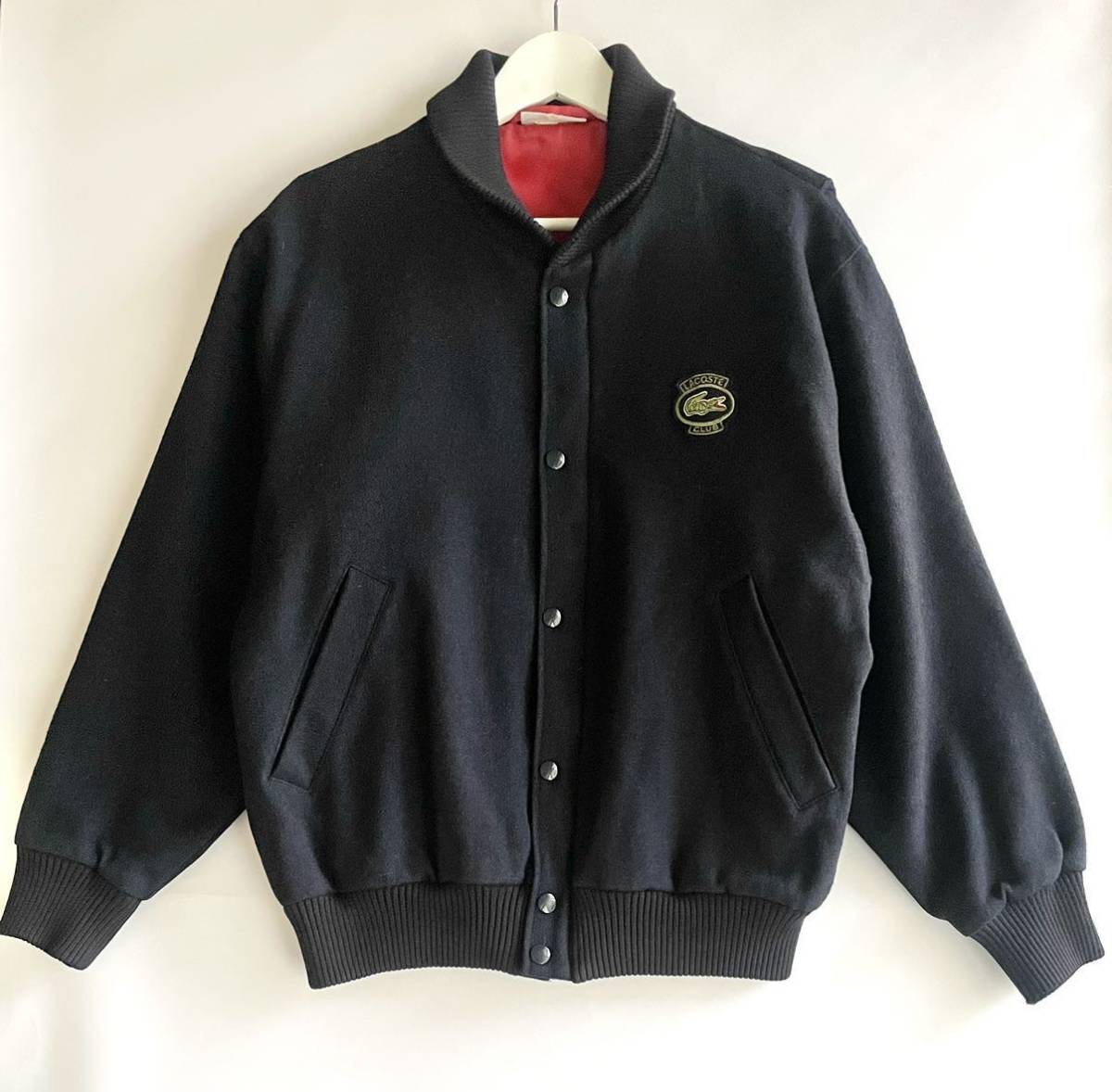 CHEMISE LACOSTE Vintage WOOL JACKET ラコステ 80s 90s Lacoste CHEMISE LACOSTE Vintage WOOL JACKET ラコステ 80s 90s Lacoste