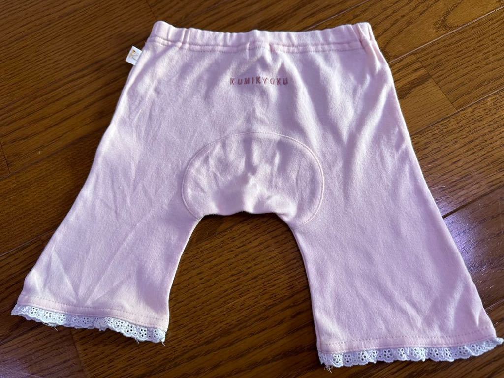 美品　組曲　女の子　パンツ 半ズボン　ハーフパンツ　ピンク　サイズ80_画像2