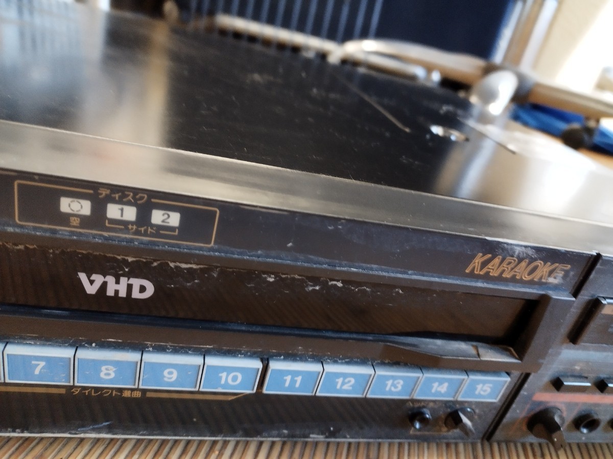 Victor/VHD HD-K3 ビクター ビデオディスクプレーヤー_画像8