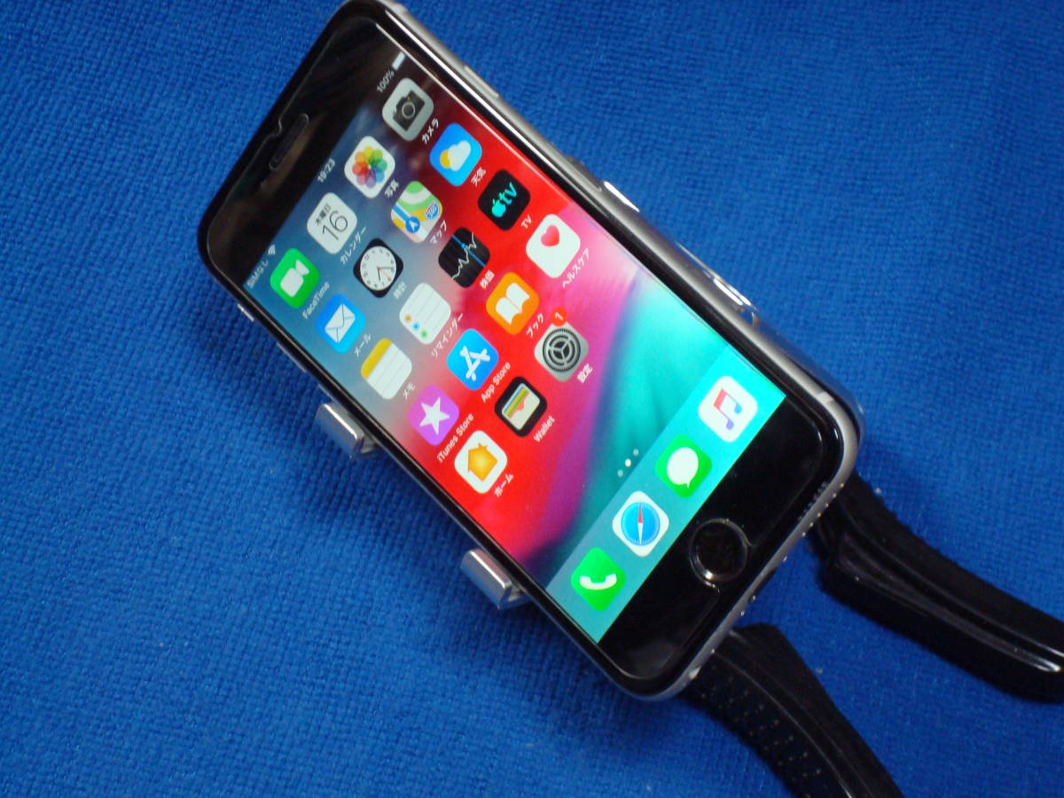 iPhone 6 ドコモキャリア 16GB iOS12.5.7 フロントパンネル＆バッテリは新品交換しました　送料無料