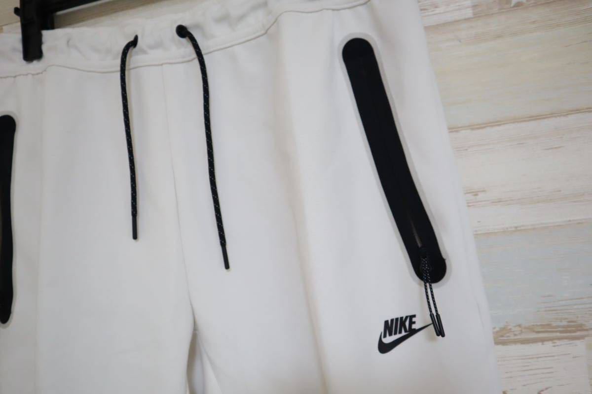 新品 Mサイズ NIKE ナイキ　NSW TECH FLEECE PANTS テック フリース パンツ　アイボリー　オフホワイト　DQ4313-030_画像5