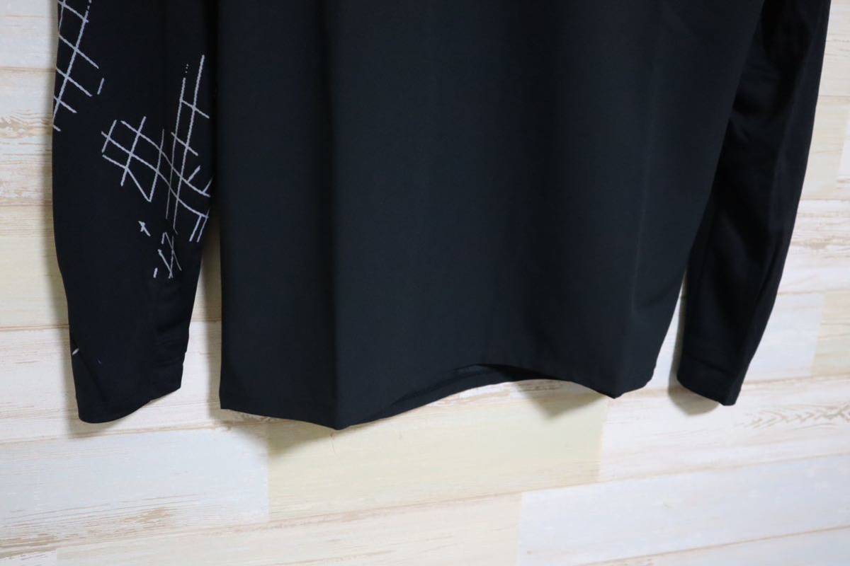 新品 Mサイズ NIKE ナイキ DRI-FIT ランニング　ディビジョン　ハーフジップ　ロングスリーブシャツ　Running Division ブラック　黒