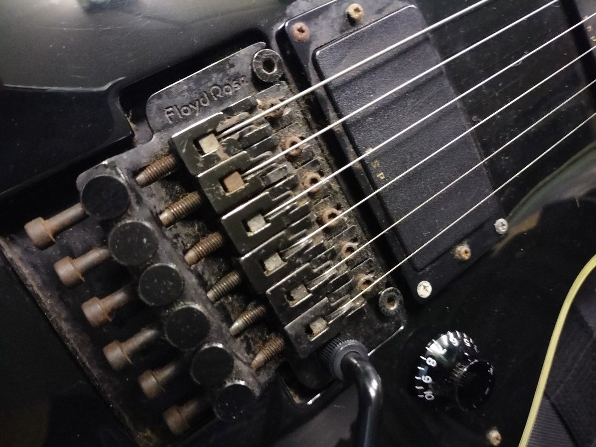 ESP EDWARDS sugizo レスポール 本物 フロイドローズ 美品 動作 ESP EDWARDS sugizo レスポール 本物 フロイドローズ 美品 動作