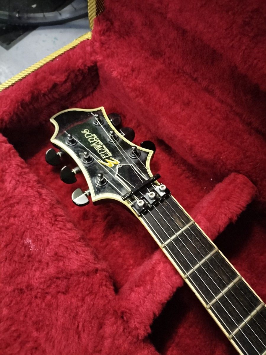 ESP EDWARDS sugizo レスポール 本物 フロイドローズ 美品 動作 ESP EDWARDS sugizo レスポール 本物 フロイドローズ 美品 動作