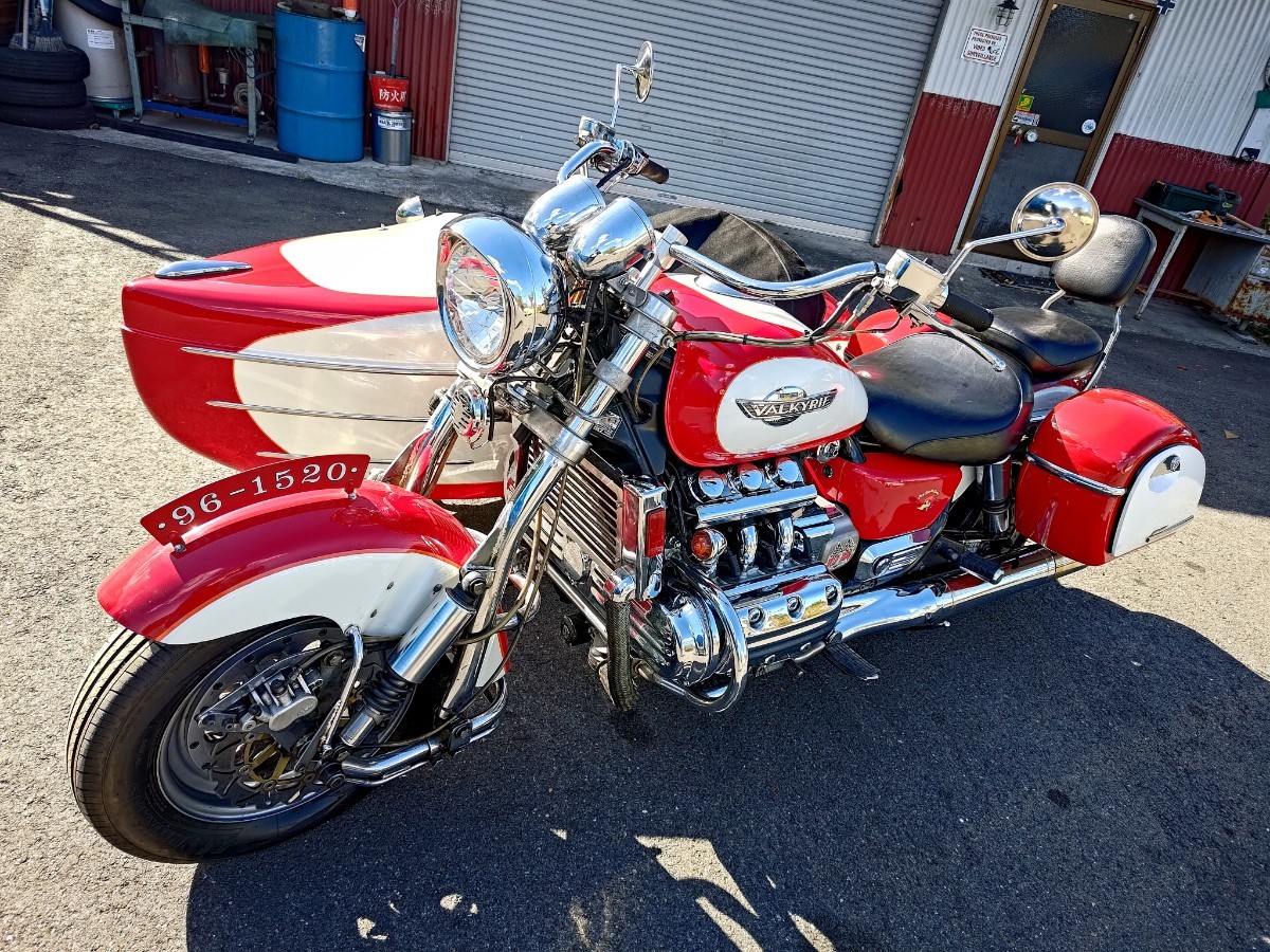 ホンダ GL1500C ワルキューレ サイドカー ワルター 側車 HONDA　Valkyrie　USA 1997年式　難有　ベース車　ゴールドウィング　_画像1