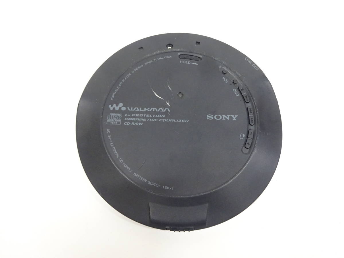 SONY ソニー WALKMAN D-NE830 ポータブルCDプレーヤー SONY ソニー WALKMAN D-NE830 ポータブルCDプレーヤー
