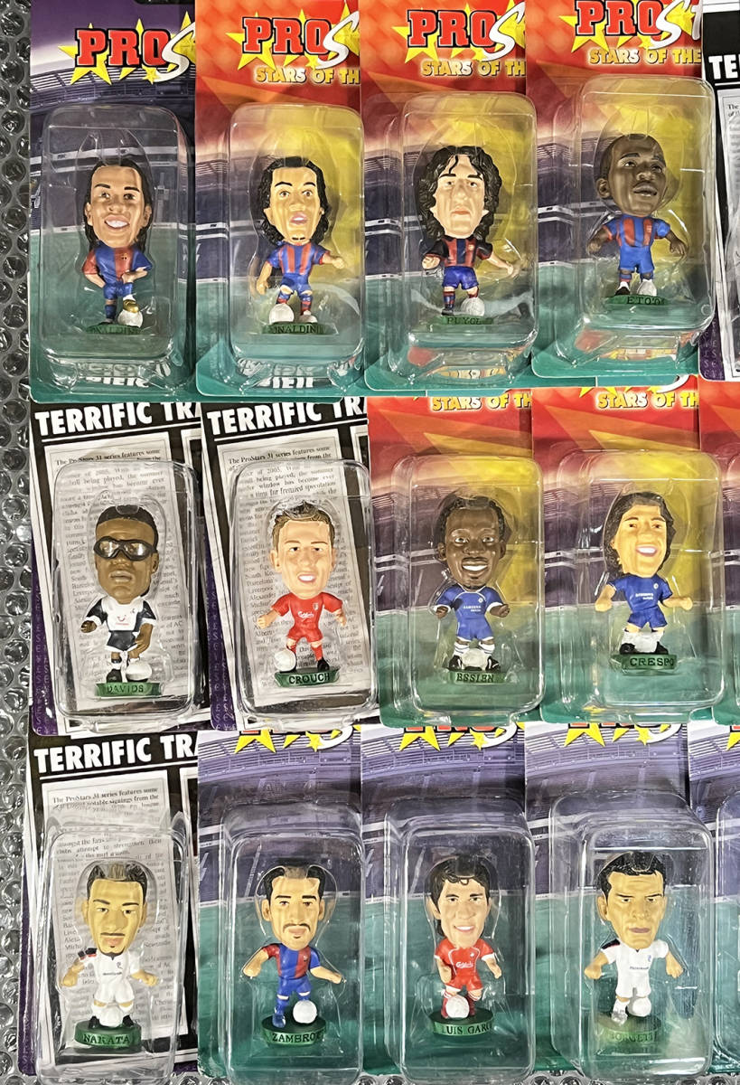 ProStars Blister pack 21 Figure set プロスターズ ブリスター 21体セット #Crouch #Davids #Ronaldinho【￥1～スタート多数出品中】_画像2