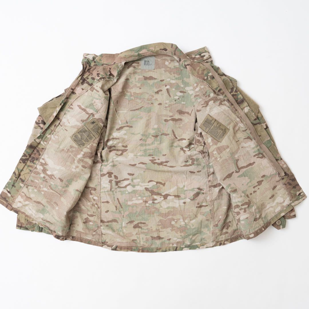 M-S 米軍実物 マルチカム コンバット シャツ ジャケット アメリカ軍 ARMY 放出品 multicam BDU MEDIUM SHORT_画像3