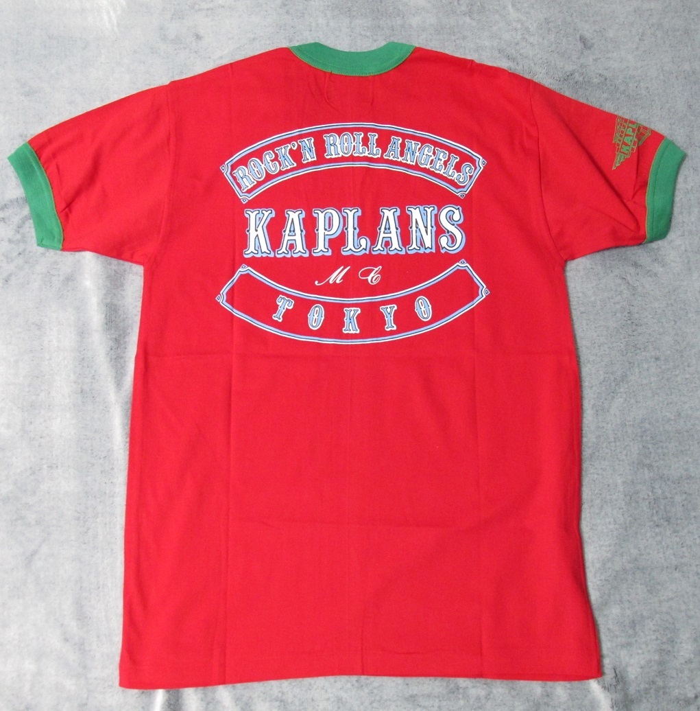 《激レア・新品》BIG BROS　山部光彦＆KAPLANS　カプランズ　日本製　リンガー　Tシャツ　アメカジ　50’ｓ風　ロカビリー　ロックバンド