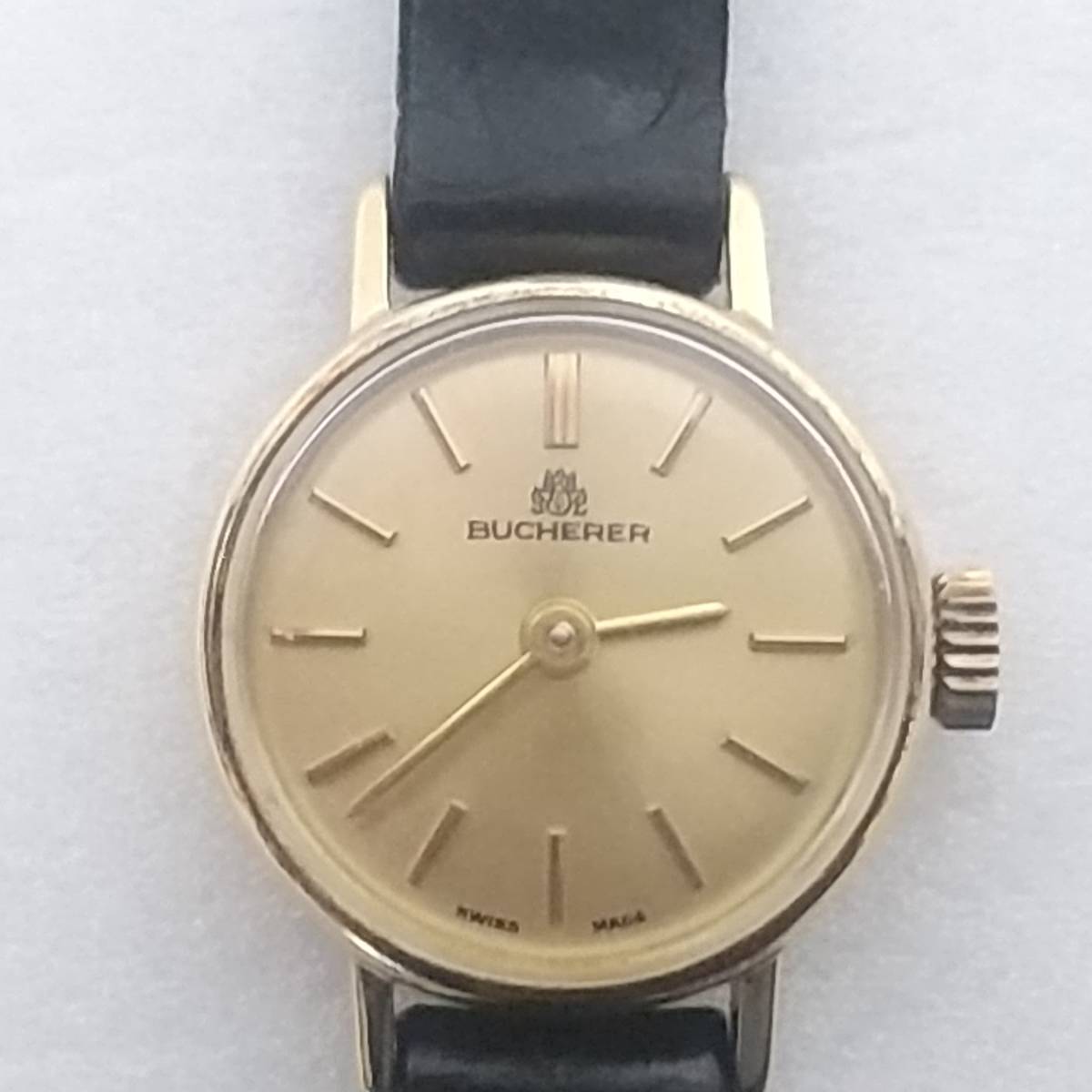 1594 BUCHERER ブッフェラー 14K 金無垢 ゴールド 腕時計 1594 BUCHERER ブッフェラー 14K 金無垢 ゴールド 腕時計