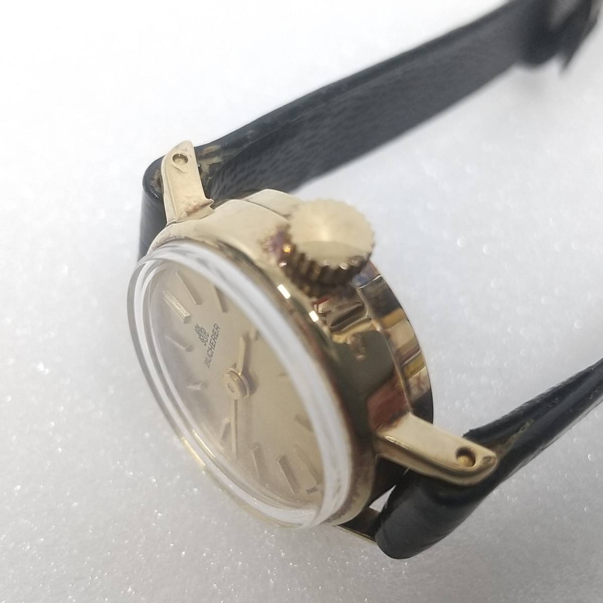1594 BUCHERER ブッフェラー 14K 金無垢 ゴールド 腕時計 1594 BUCHERER ブッフェラー 14K 金無垢 ゴールド 腕時計