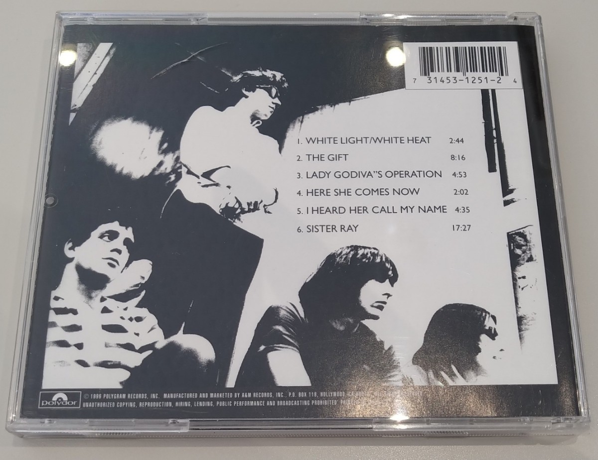 Velvet Underground White Light White Heat 輸入盤中古CD ホワイト・ライト ホワイト・ヒート ヴェルヴェット・アンダーグラウンド_画像2