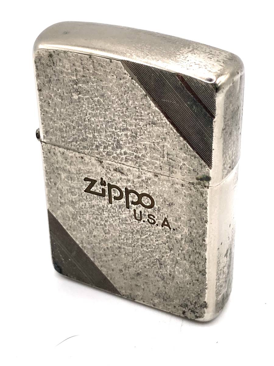 【GT5204】ZIPPO ジッポ U.S.A USA 火花〇 喫煙具 ガスライター_画像1