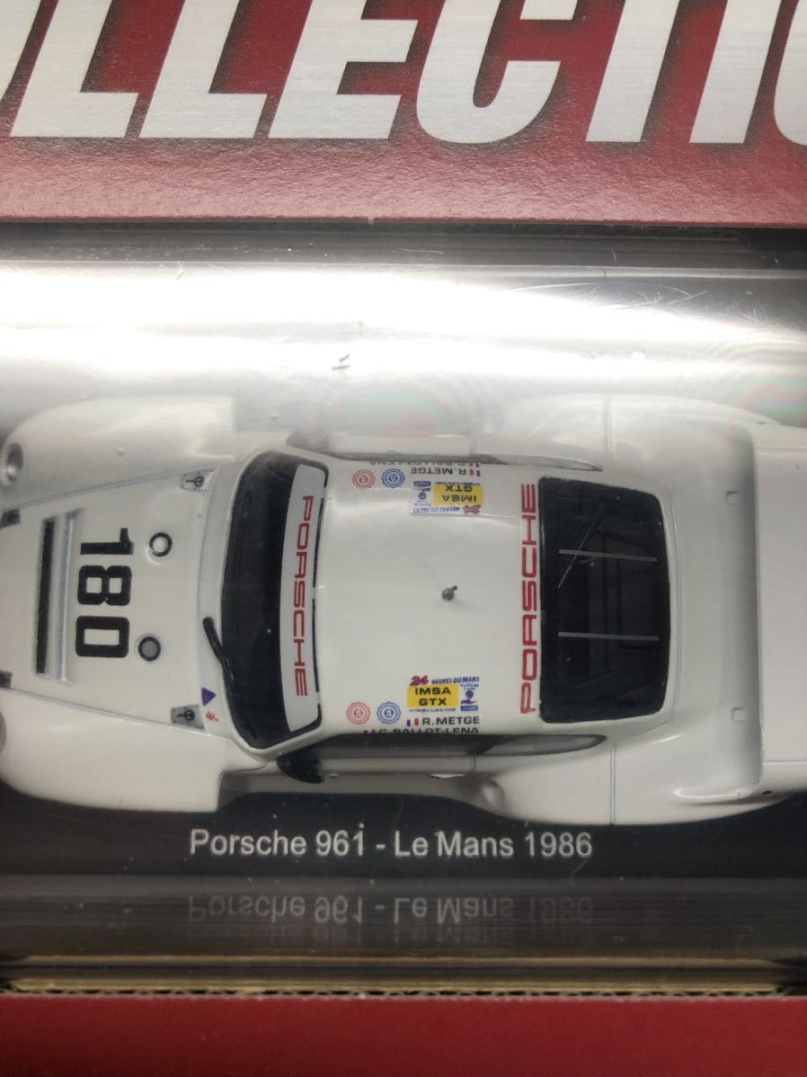 【新品未開封品】ル・マン24時間レース カーコレクション No.64 Porsche 961 ミニカー 1/43 スパーク_画像10