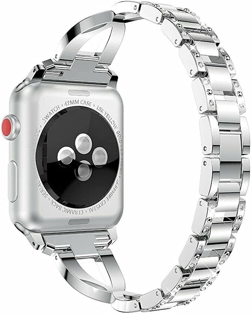 Apple Watch アップルウォッチ バンド(シルバー色 38/40mm用）_画像4