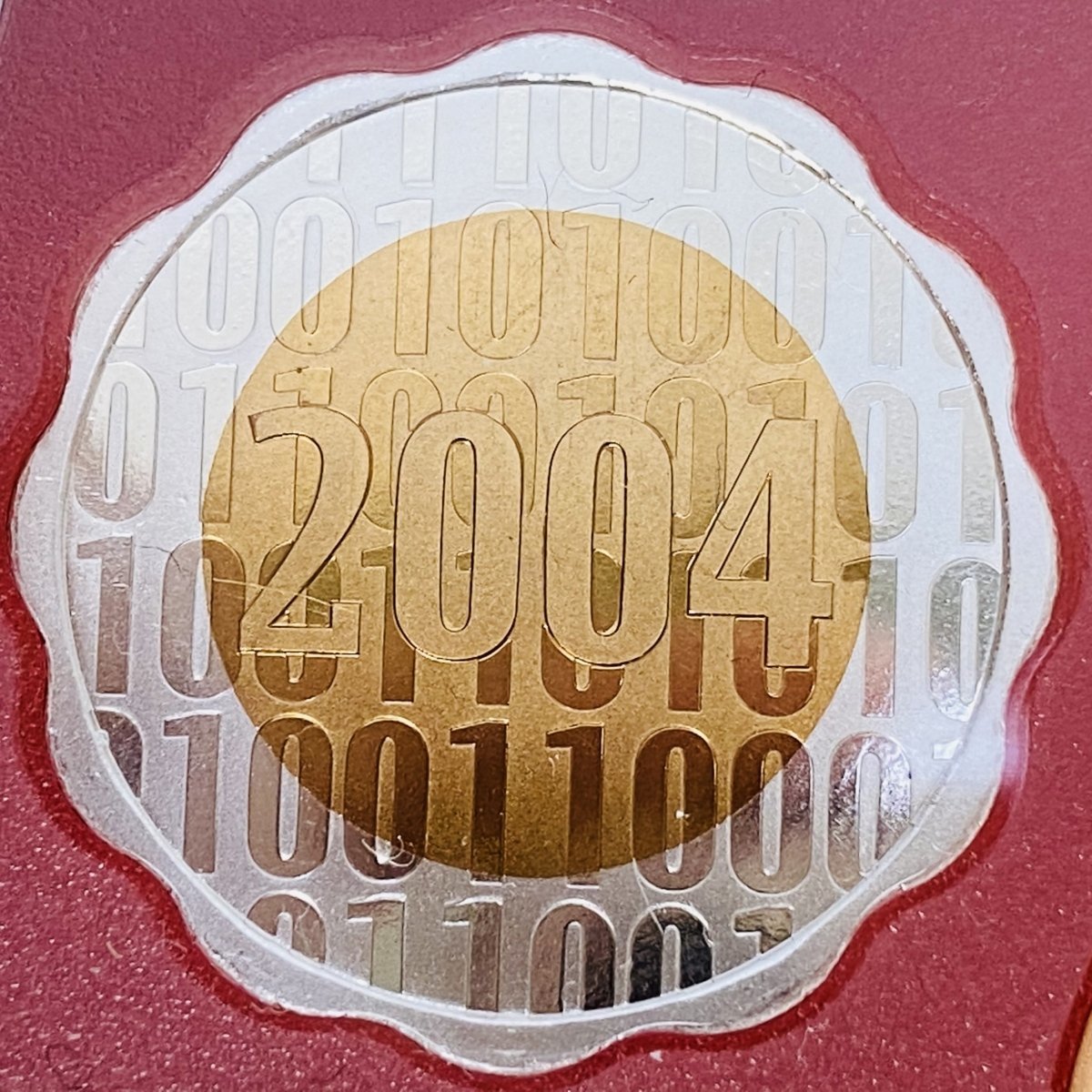 1円スタート テクノメダルシリーズ2 プルーフ貨幣セット 2004年 平成16年 記念硬貨 銀入 貴金属 メダル 通貨 造幣局 コイン coin PT2004_画像4