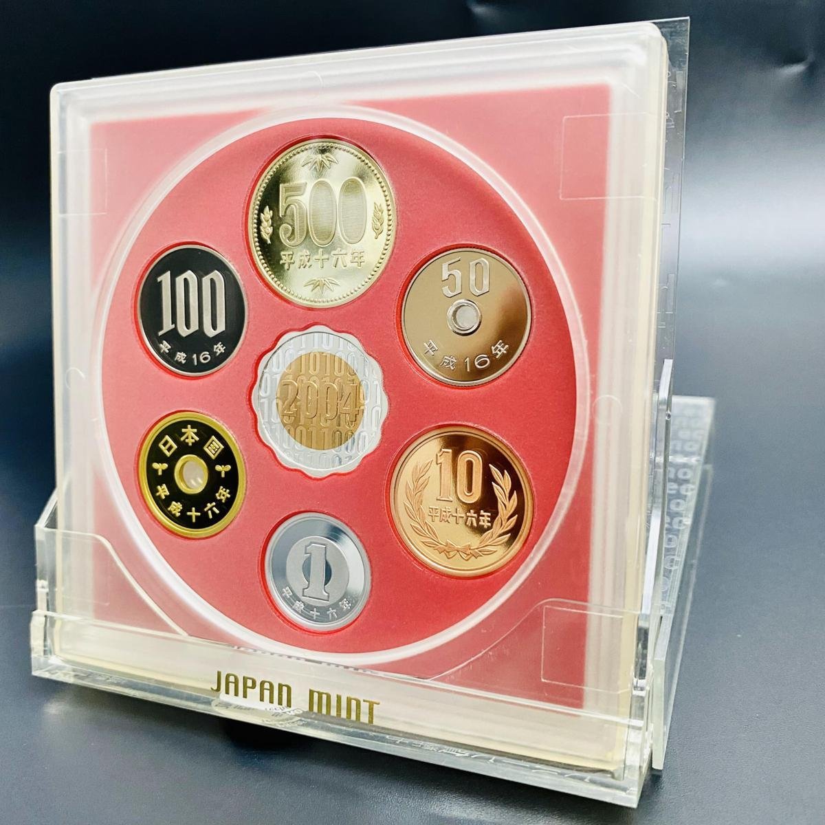 1円スタート テクノメダルシリーズ2 プルーフ貨幣セット 2004年 平成16年 記念硬貨 銀入 貴金属 メダル 通貨 造幣局 コイン coin PT2004_画像3