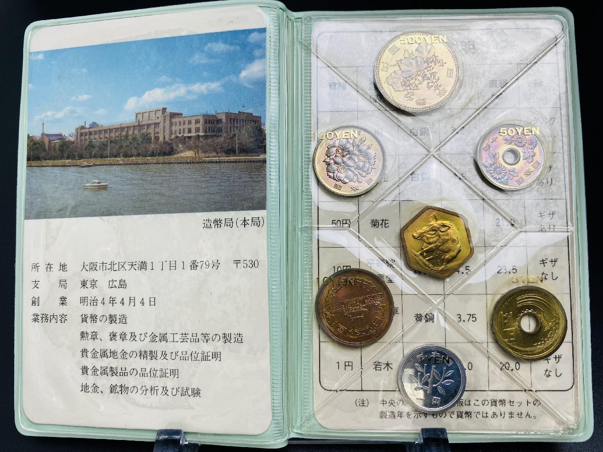 1円~ 1983年 昭和58年 通常 ミントセット 貨幣セット 額面6660円 記念硬貨 記念貨幣 貨幣組合 コイン coin M1983_10_画像5