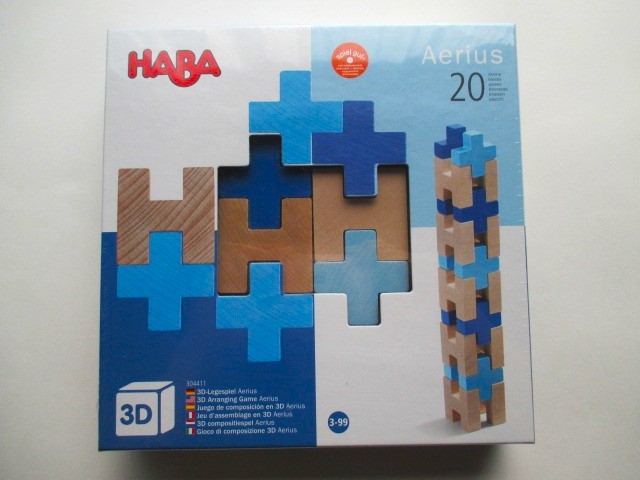 HABA・ハバ・3Ｄパズル・ブルー・積み木・ブロック・知育玩具・つみき_画像4