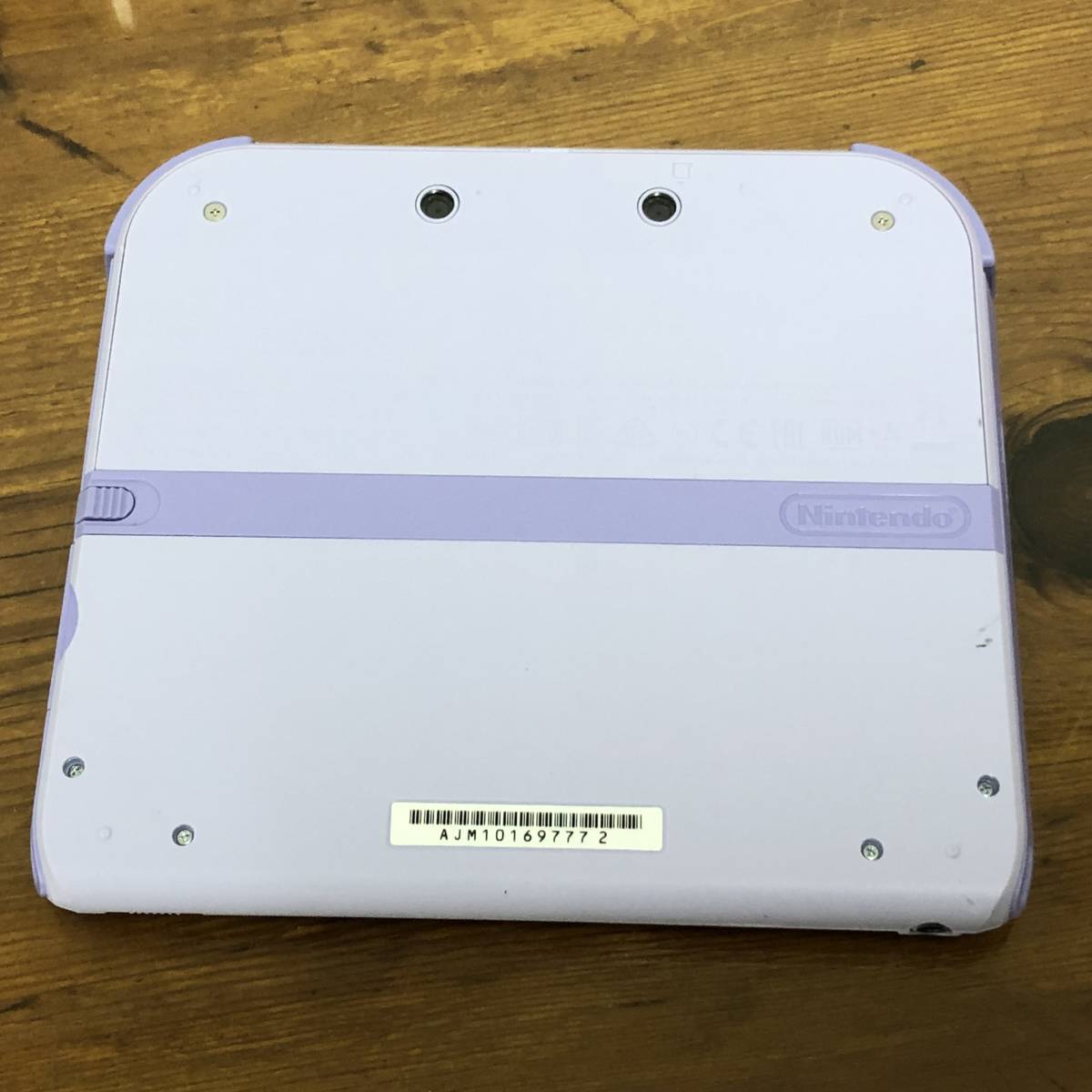 99ZD11185 ニンテンドー2DS ピンク 本体 初期化済 WAP-002充電器・SDカードあり_画像4