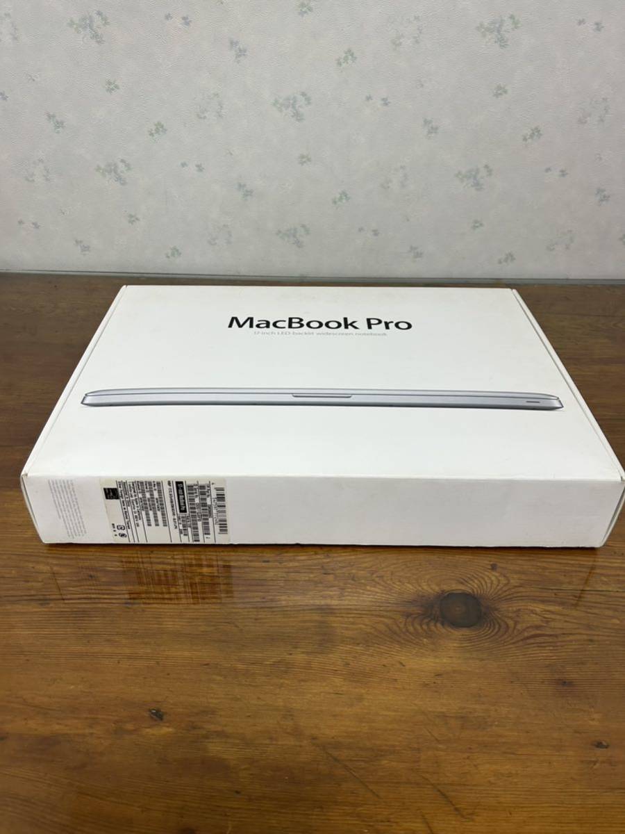 11F11141 Apple MacBook Pro Early2011 A1297 Core i7 2.30GHz メモリ8GB 【現状品】_画像8