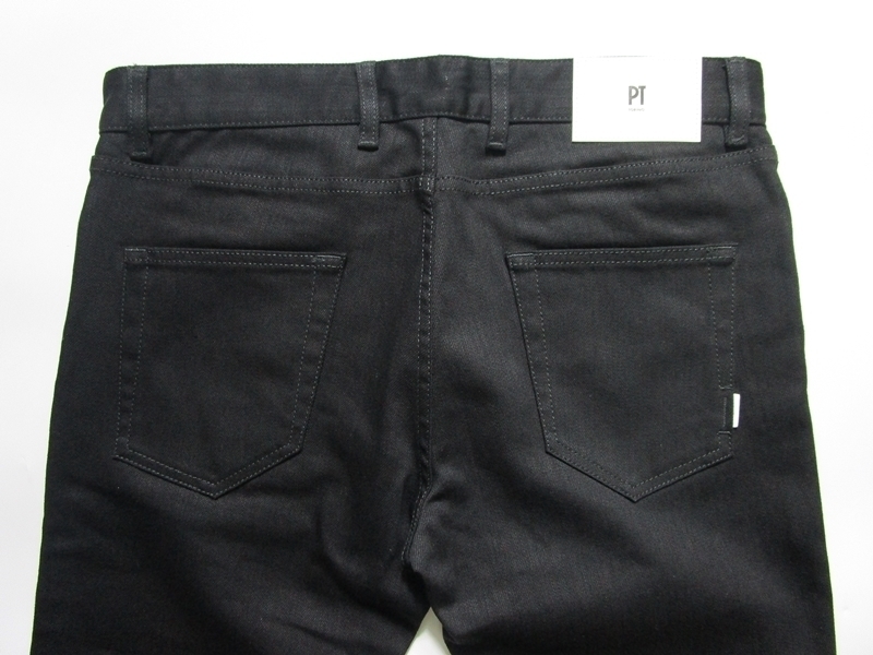 新品 PT TORINO DENIM ピーティートリノデニム ストレッチ リジット デニム ジーンズ ROCK SKINNY FIT ブラック 35 PT01 PT05_画像5