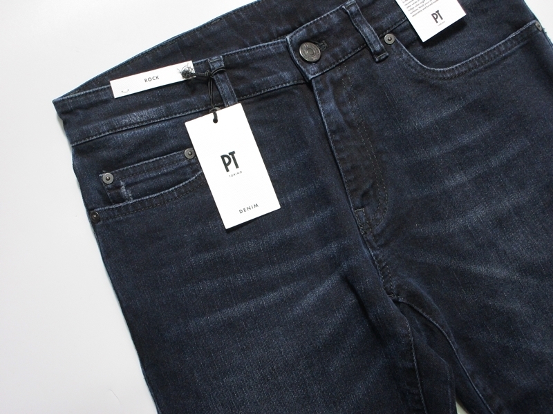 新品 PT TORINO DENIM ピーティートリノデニム ストレッチ デニム ジーンズ ROCK SKINNY FIT インディゴブラック 31 PT01 PT05_画像7