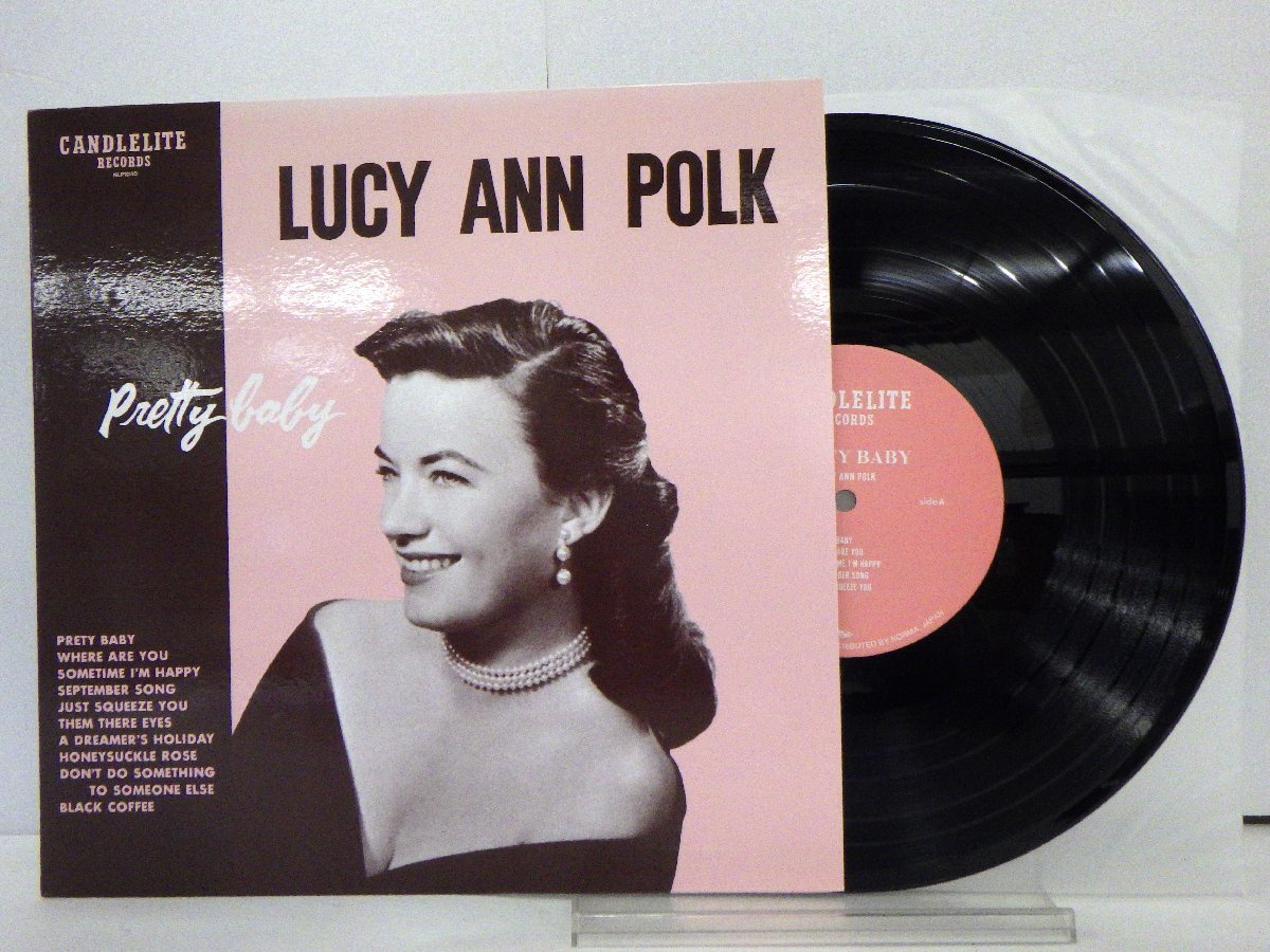レコード 10インチ LUCY ANN POLK ルーシー アン ポーク PRETTY BABY プリティ ベイビー 【E+】 D16513B_画像1