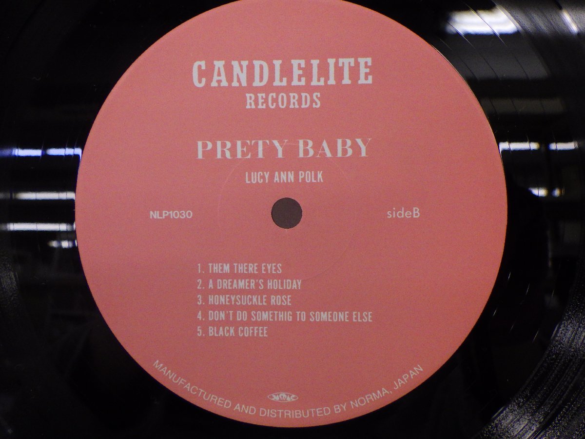 レコード 10インチ LUCY ANN POLK ルーシー アン ポーク PRETTY BABY プリティ ベイビー 【E+】 D16513B_画像4