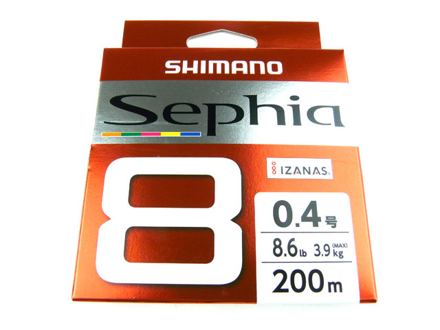  Shimano (Shimano)sefia8(Sephia 8) LD-E61W 200m 0.4 номер многоцветный PE линия 8.6lb 8 Blade 8X 8шт.@ плетеный 8 шт. комплект искусственная приманка на кальмара 
