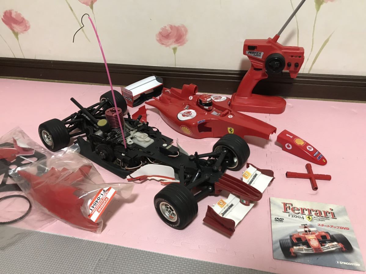 送料無料 1/8 当時物 京商 フェラーリ F2004 フォーミュラーカー 送料無料 1/8 当時物 京商 フェラーリ F2004 フォーミュラーカー