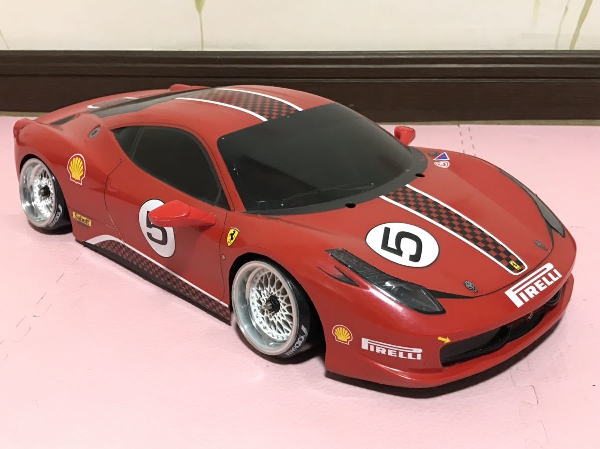 送料無料 1/10 タミヤ フェラーリ 458 チャレンジ ラジコン 送料無料 1/10 タミヤ フェラーリ 458 チャレンジ ラジコン