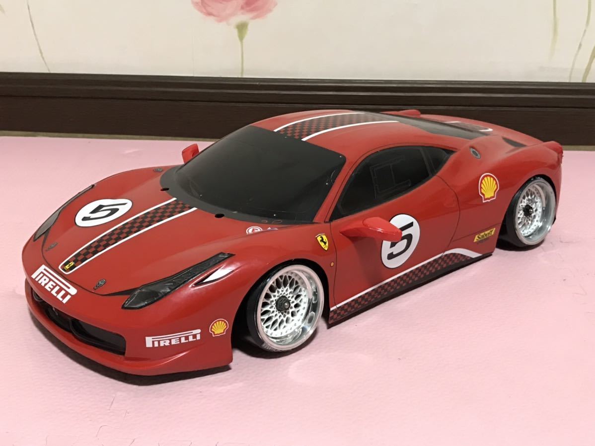 送料無料 1/10 タミヤ フェラーリ 458 チャレンジ ラジコン 送料無料 1/10 タミヤ フェラーリ 458 チャレンジ ラジコン