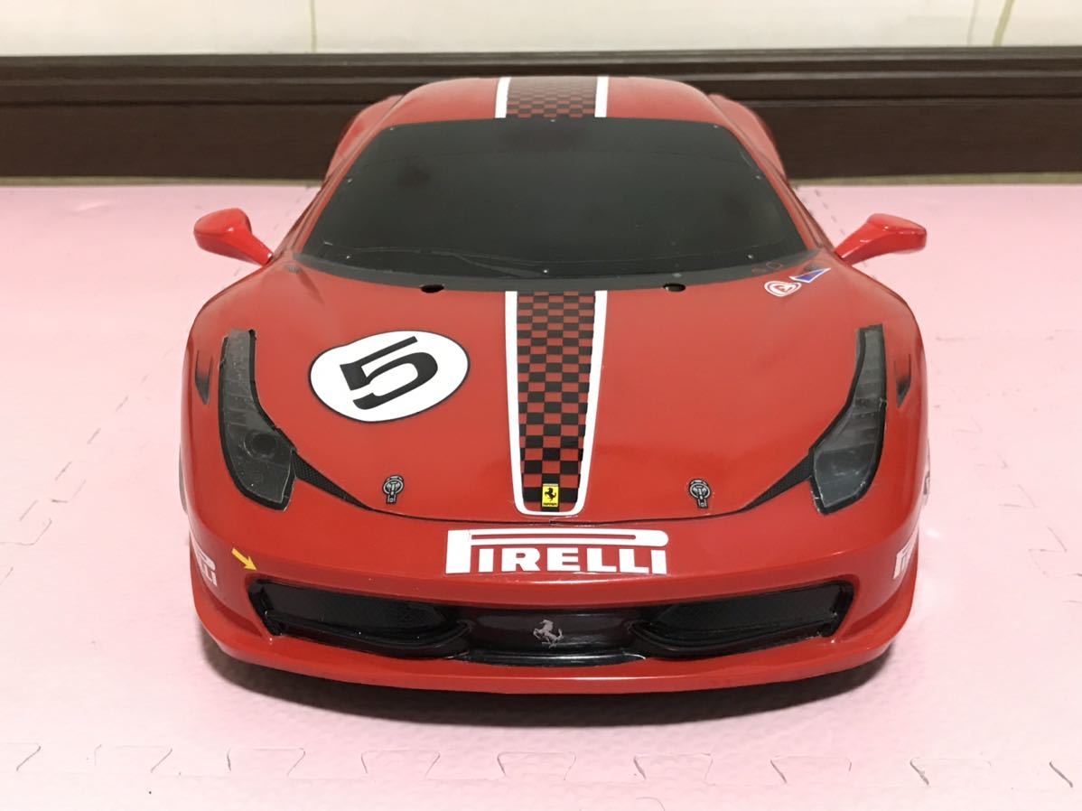 タミヤ ＲＣ フェラーリ ４５８ チャレンジ スペアボディ ヨコモ 1 10