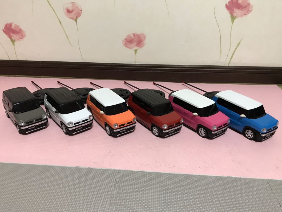 安い割引 送料無料 カラー ラジコンカー 6色セット ハスラー スズキ 乗用車