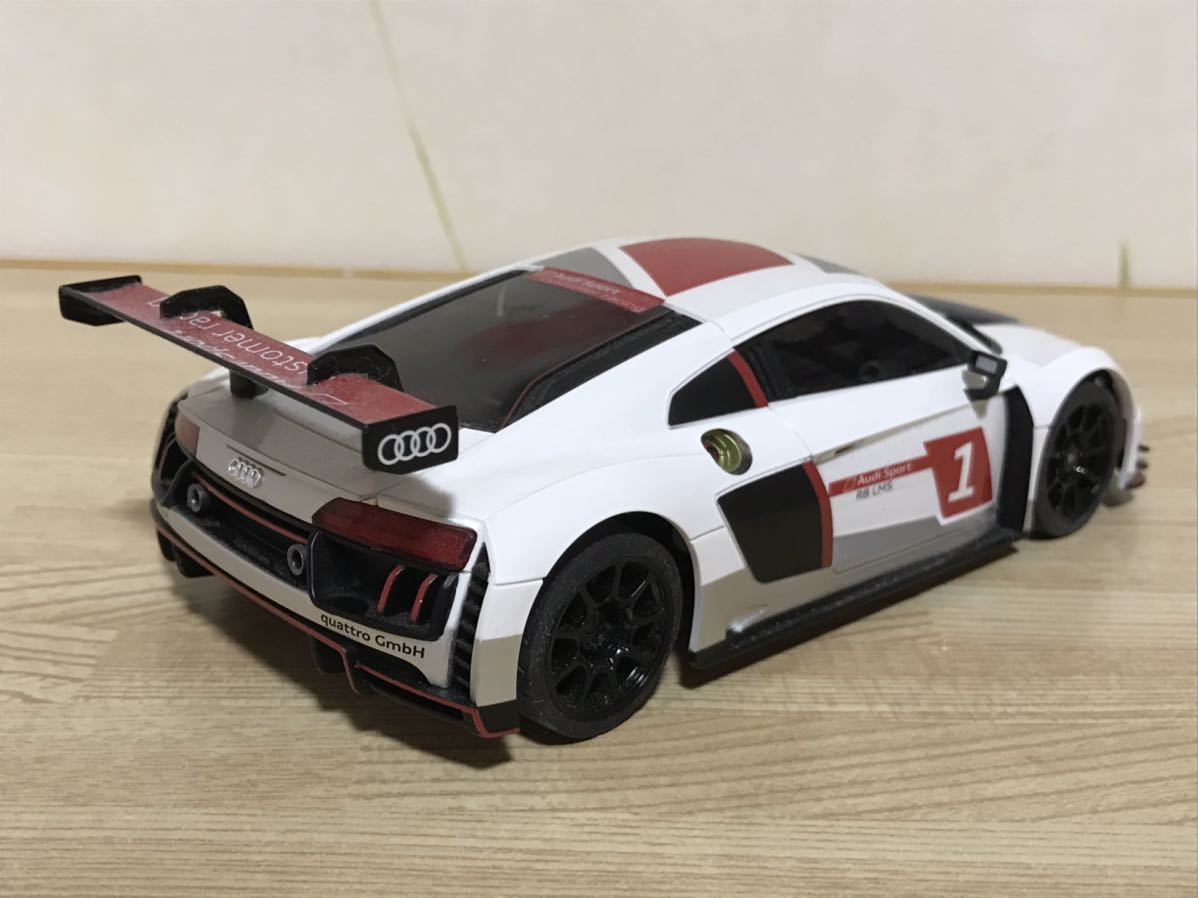 送料無料　京商ミニッツレーサー　ラジコン車体　MR-03W 2.4GHz アウディ R8 LMS KYOSHO MINI-Z RACER AUDI_画像5