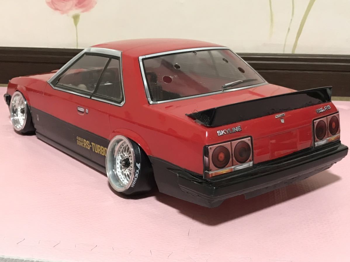 送料無料　1/10 日産　スカイライン DR30 ラジコンボディ　ABCHOBBY NISSAN SKYLINE 前期 旧車