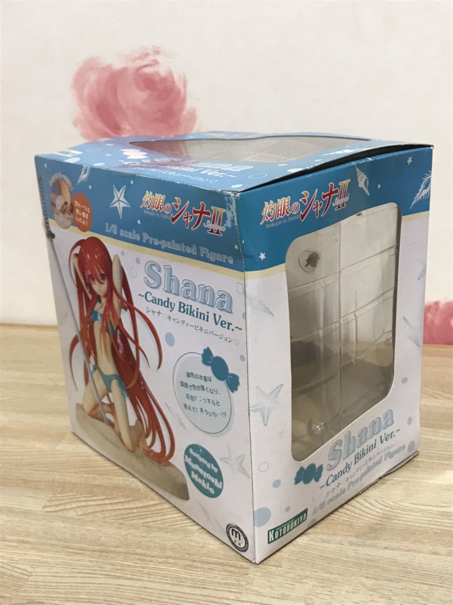  free shipping unopened Shakugan no Shana II candy - bikini tea ina bikini figure set Kotobukiya KOTOBUKIYA Shana 1/8 that time thing 