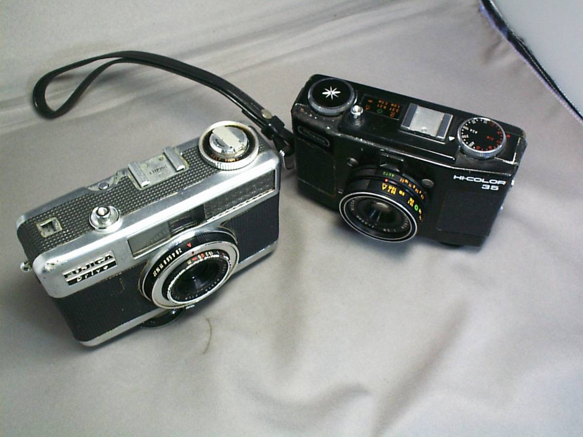 （スプリング連写カメラ２台）FUJICA フジカドライブ　：　ＲＩＣＯＨ　リコーハイカラー35　_画像3